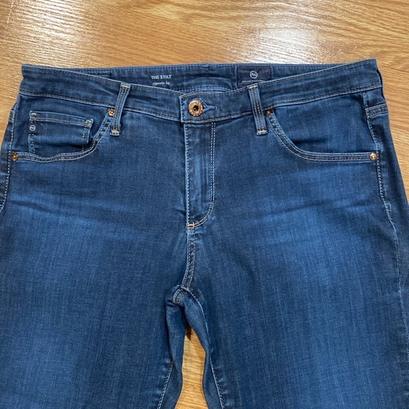 Ag Adriano Goldschmied Denim - Adriano Goldschmied Soft Cigarette Leg Blue Jeans size 30